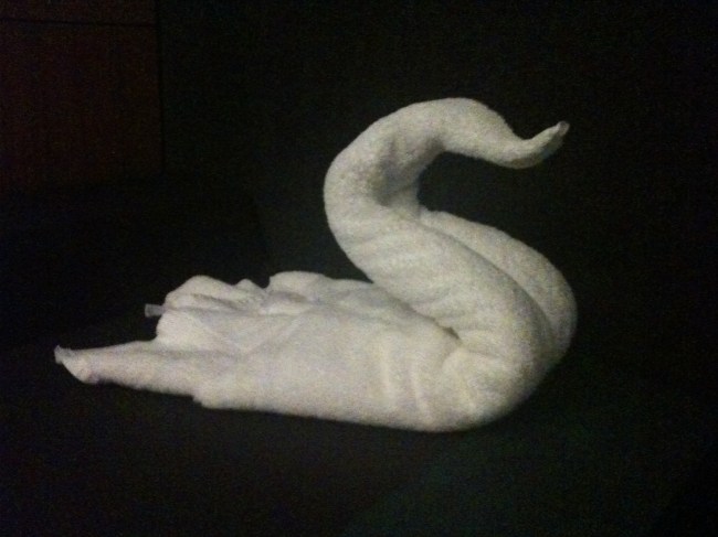 Towel Sculptures