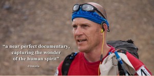 Desert Runner Tremaine, a man who raced to raise money for a charity in honor of his wife who recently passed away